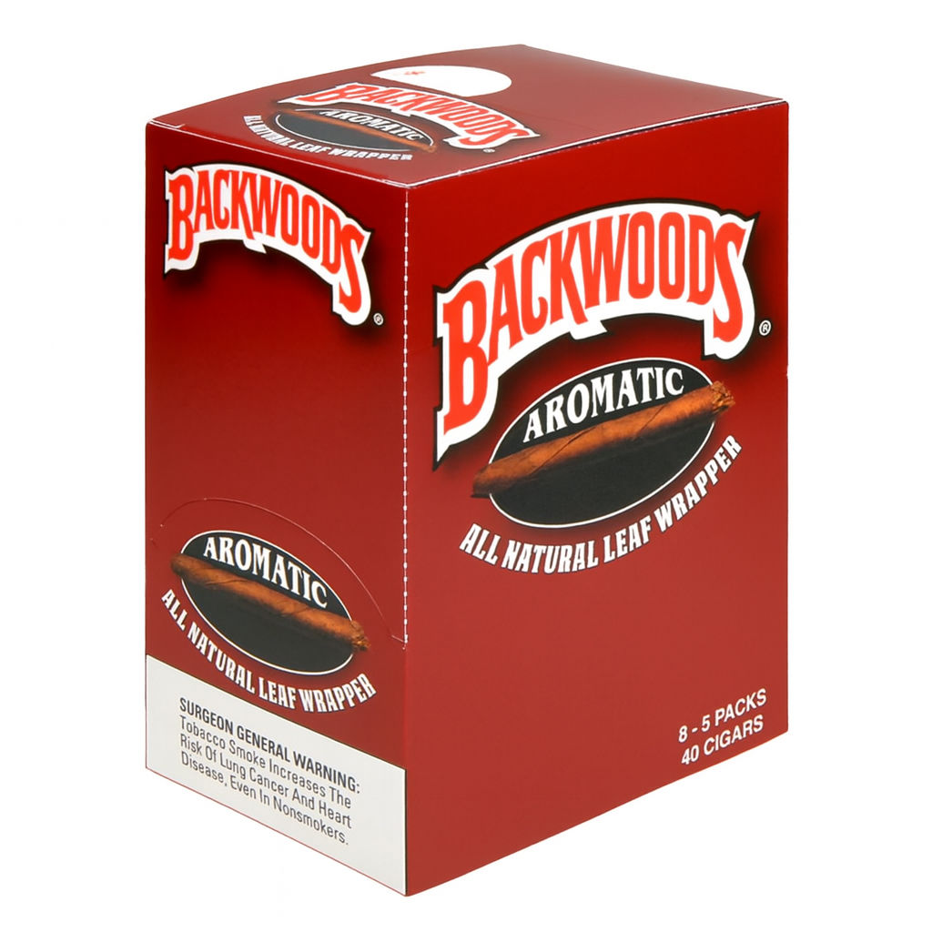 Backwoods Aromatic Cigars 8 Packs of 5 - Backwoods Cigars