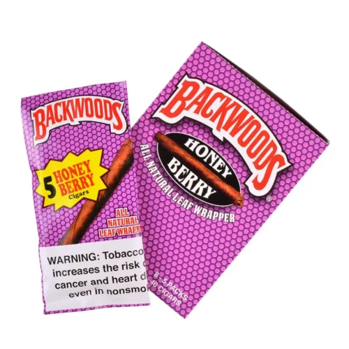 Backwoods Honey Berry Natural Cigars 8 Packs of 5