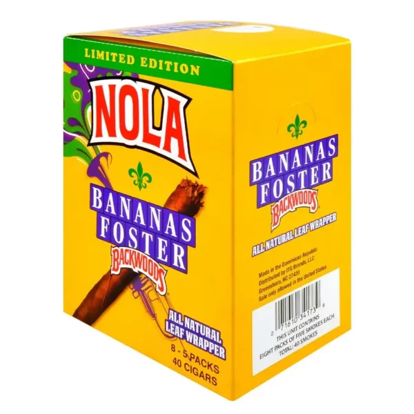 Backwoods Banana Foster Cigars 8 Packs of 5