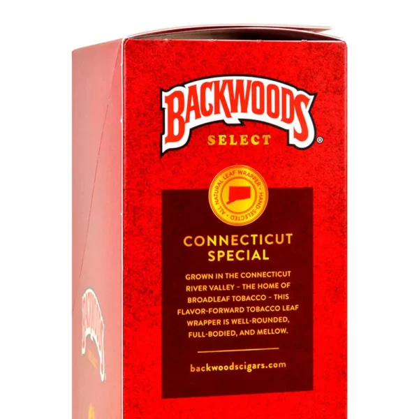 Backwoods Select Connecticut Special cigars, 10 packs of 3