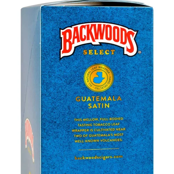 Backwoods Select Guatemala Satin cigars, 10 packs of 3