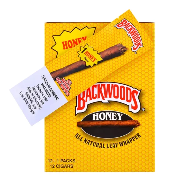 Backwoods Singles Honey Cigars Pack of 24