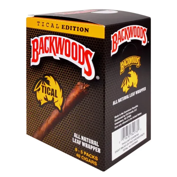 Backwoods TICAL Cigars 8 Packs of 5