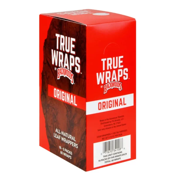 True Wraps Original, 16 packs of 5